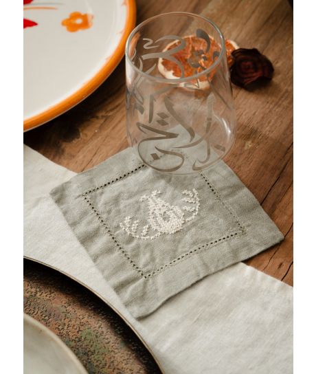 Pigeon River Designs Linen Coasters