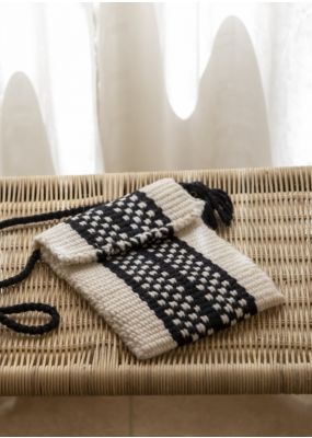 Handwoven Wool Crossbody Bag