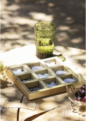 Wooden Tic-Tac-Toe Game Set