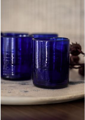 Blue Glass Set: 6 Pack 