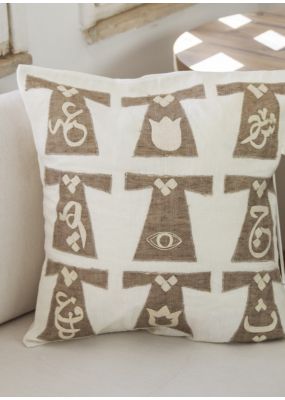 Thawb Embroidered Cushion Cover