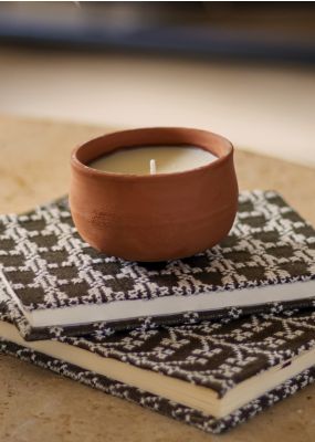 Nabatean Clay Candle