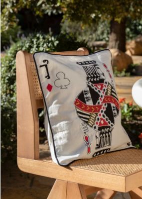 Jack of All Suits Cushion Cover