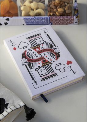 Large Royal Deck Playing Card Notebook