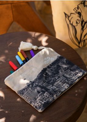 Amman Pouch with Embroidery