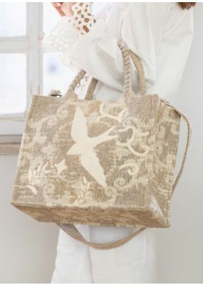 Hand-Embroidered Tote Bag - ZD Suzani X JRD