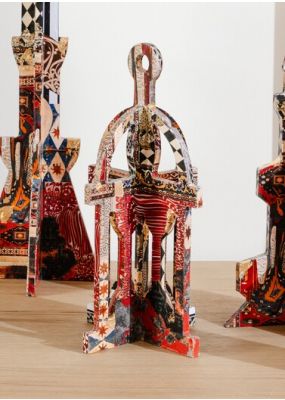 Wooden Ramadan Lantern with Decoupage