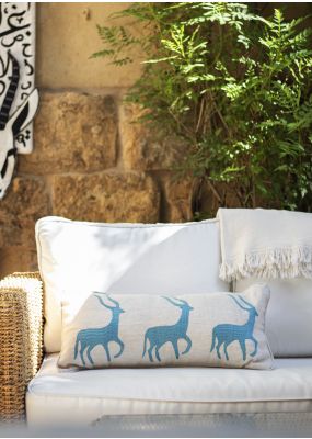 Arabian Gazelles Cushion Cover 60*30