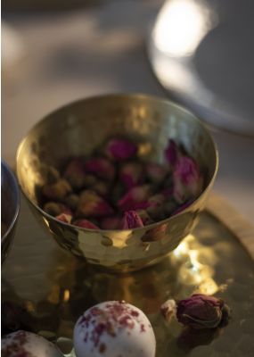 Hammered Metal Bowl