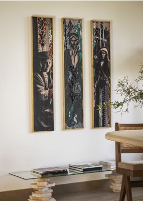 Bedouin Wall Hanging with Embroidery 