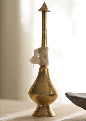 Small Traditional Rosewater Sprinkler with Embroidery