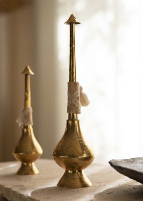 Large Traditional Rosewater Sprinkler with Embroidery