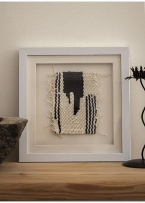 Handwoven Wool Art Frame