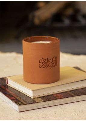 Scented Clay Candle 